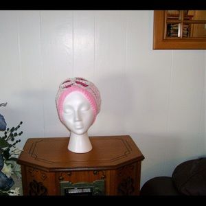 New pink multicolored hat